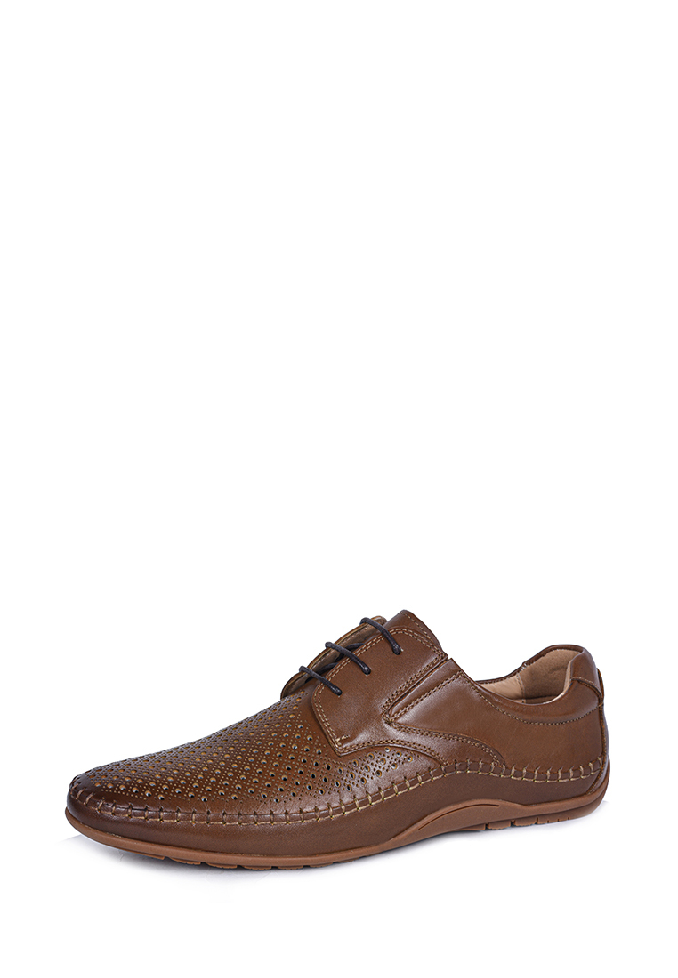 

Полуботинки мужские Pierre Cardin 210167 коричневые 45 RU, Коричневый, 210167