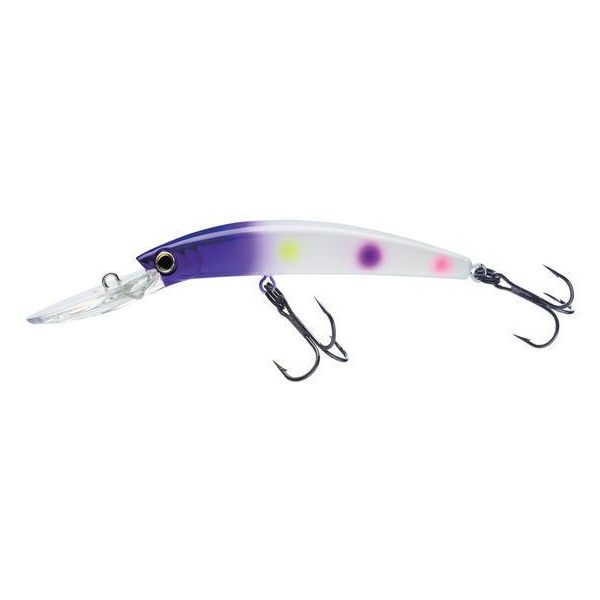 

Воблер R1205 PWB Yo Zuri CRYSTAL MINNOW DEEP DIVER WALLEYE 90F, Разноцветный