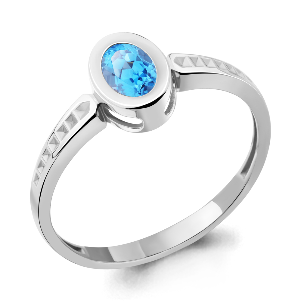 

Кольцо из серебра с топазом Aquamarine Aquamarine 6948305_925_р р, 6948305_925_р