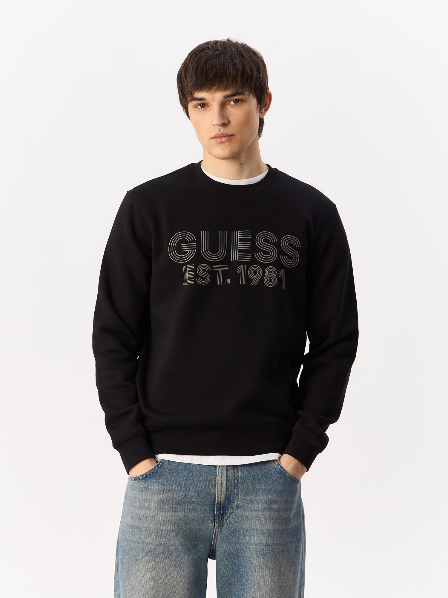 

Джемпер мужской Guess M4YQ08K9Z21 черный L, M4YQ08K9Z21