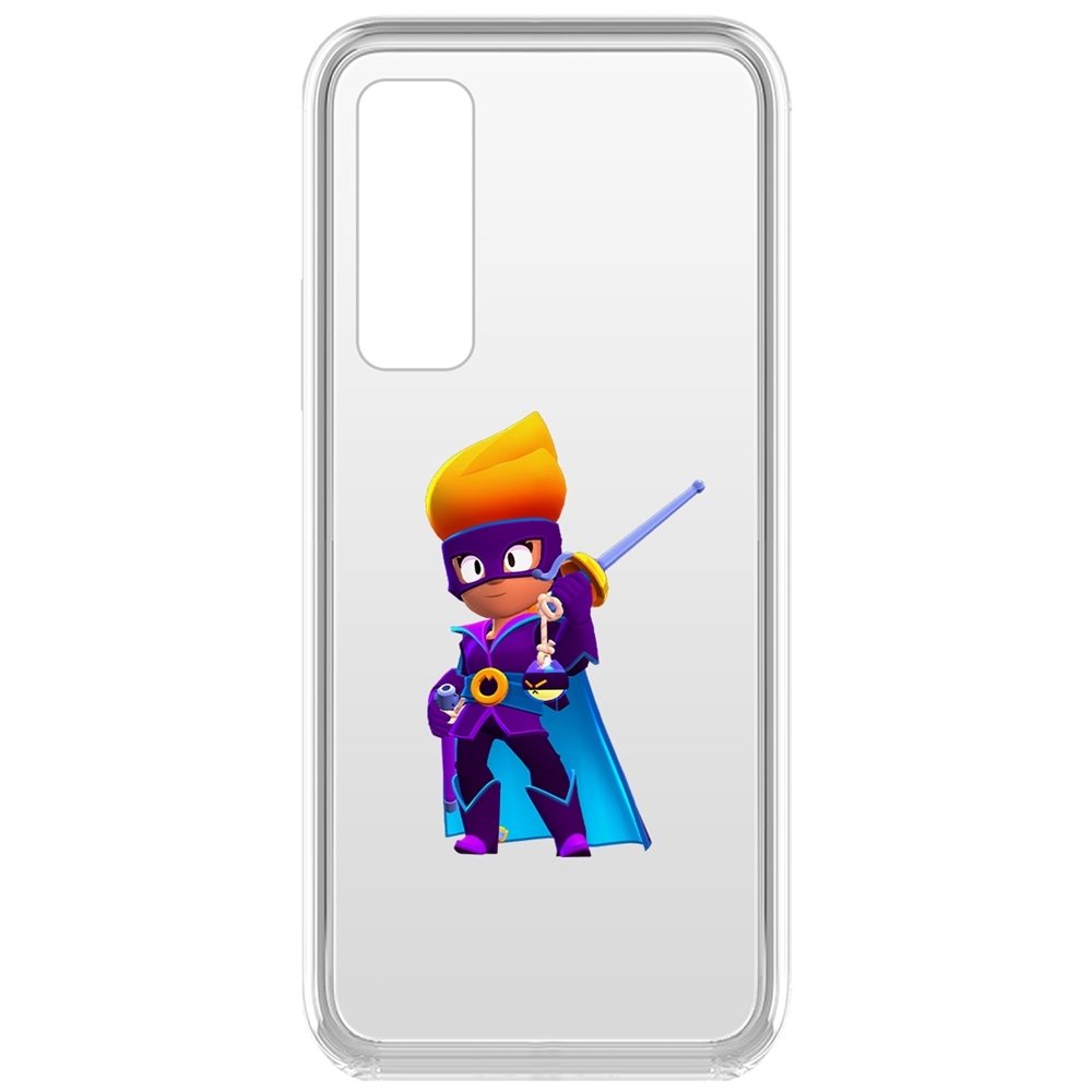 

Чехол-накладка Brawl Stars-Амбер де Ла Вега для Vivo Y53s, Прозрачный