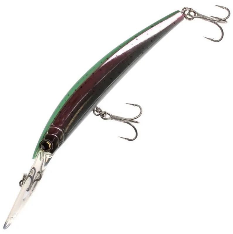 

Воблер R1136 HNM Yo Zuri CRYSTAL MINNOW DEEP DIVER 130F, Зеленый;розовый