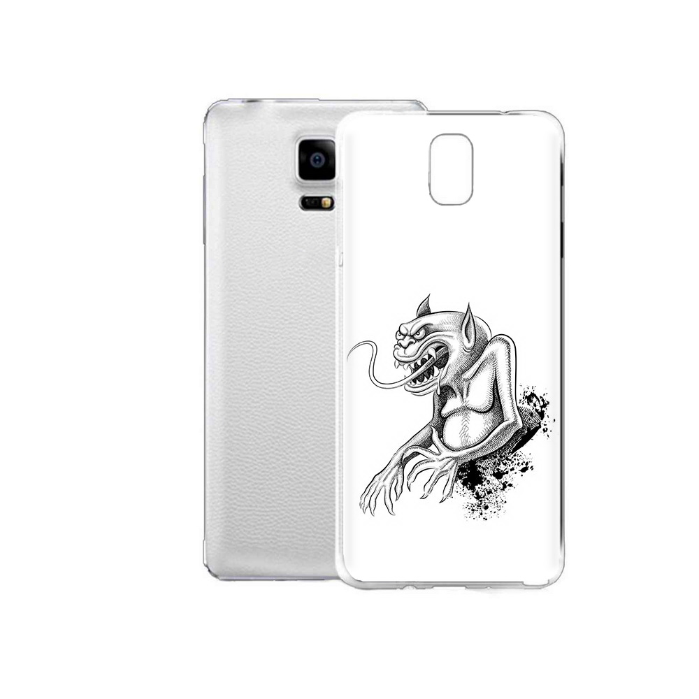 

Чехол MyPads Tocco для Samsung Galaxy Note Edge чорт (PT11952.563.692), Прозрачный, Tocco