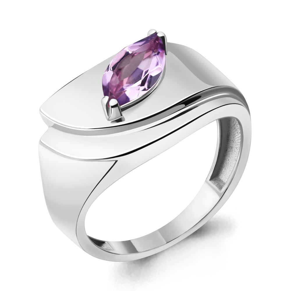 

Кольцо из серебра с аметистом Aquamarine Aquamarine 6947104_925_р р, 6947104_925_р