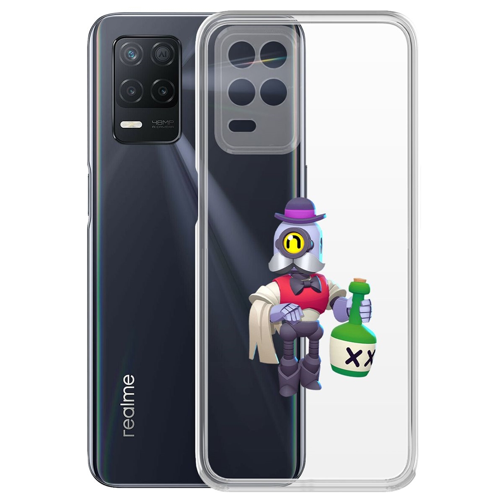 

Чехол-накладка Brawl Stars-Барли для Realme 8 5G