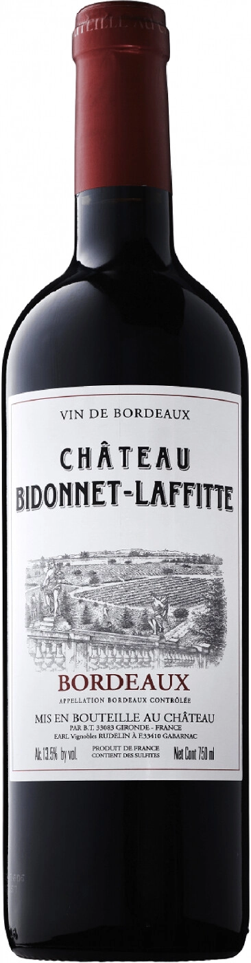 

Вино Chateau Bidone-Laffitte Bordeaux красное сухое 13,5% 0,75 л Франция