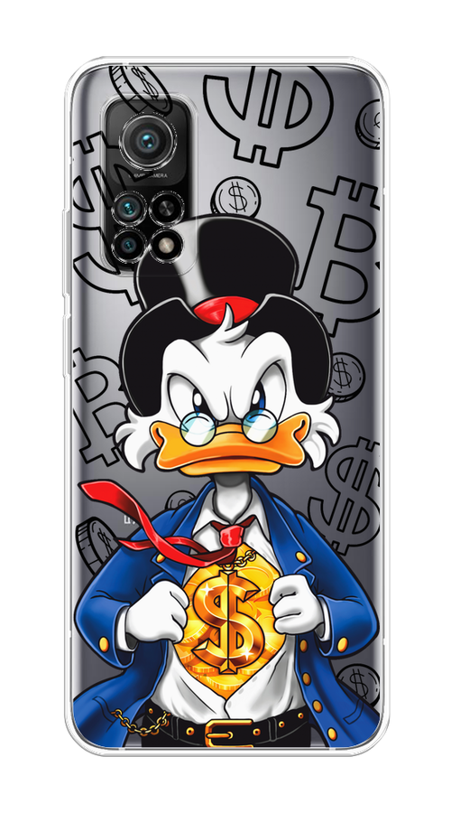 

Чехол на Xiaomi Mi 10T/Mi 10T Pro "Scrooge Goldman", Черный;белый;синий, 37750-1