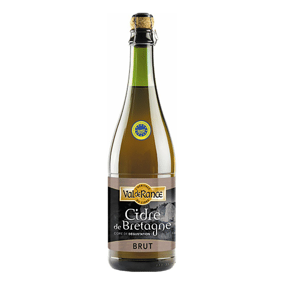 Сидр Val de Rance Cidre de Bretagne брют 6% 0,75 л