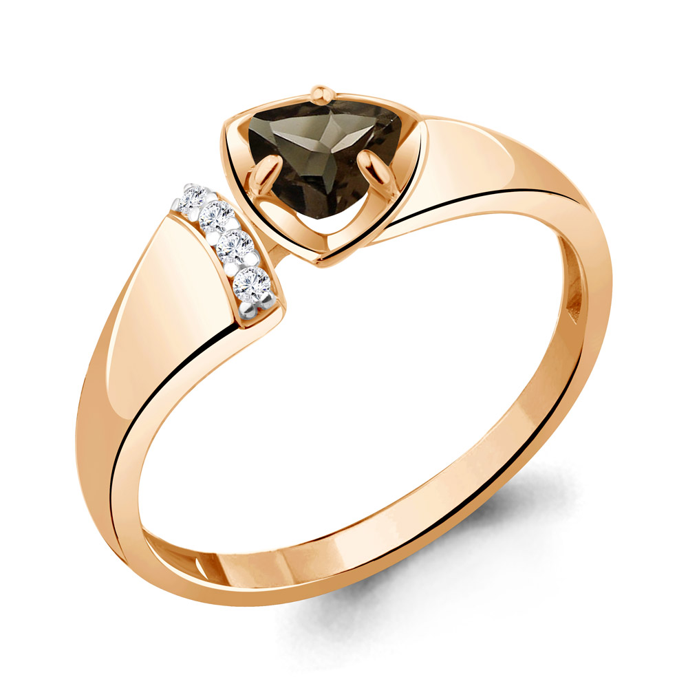 

Кольцо из серебра с кварцем Aquamarine Aquamarine 6946601А_925_з р, 6946601А_925_з