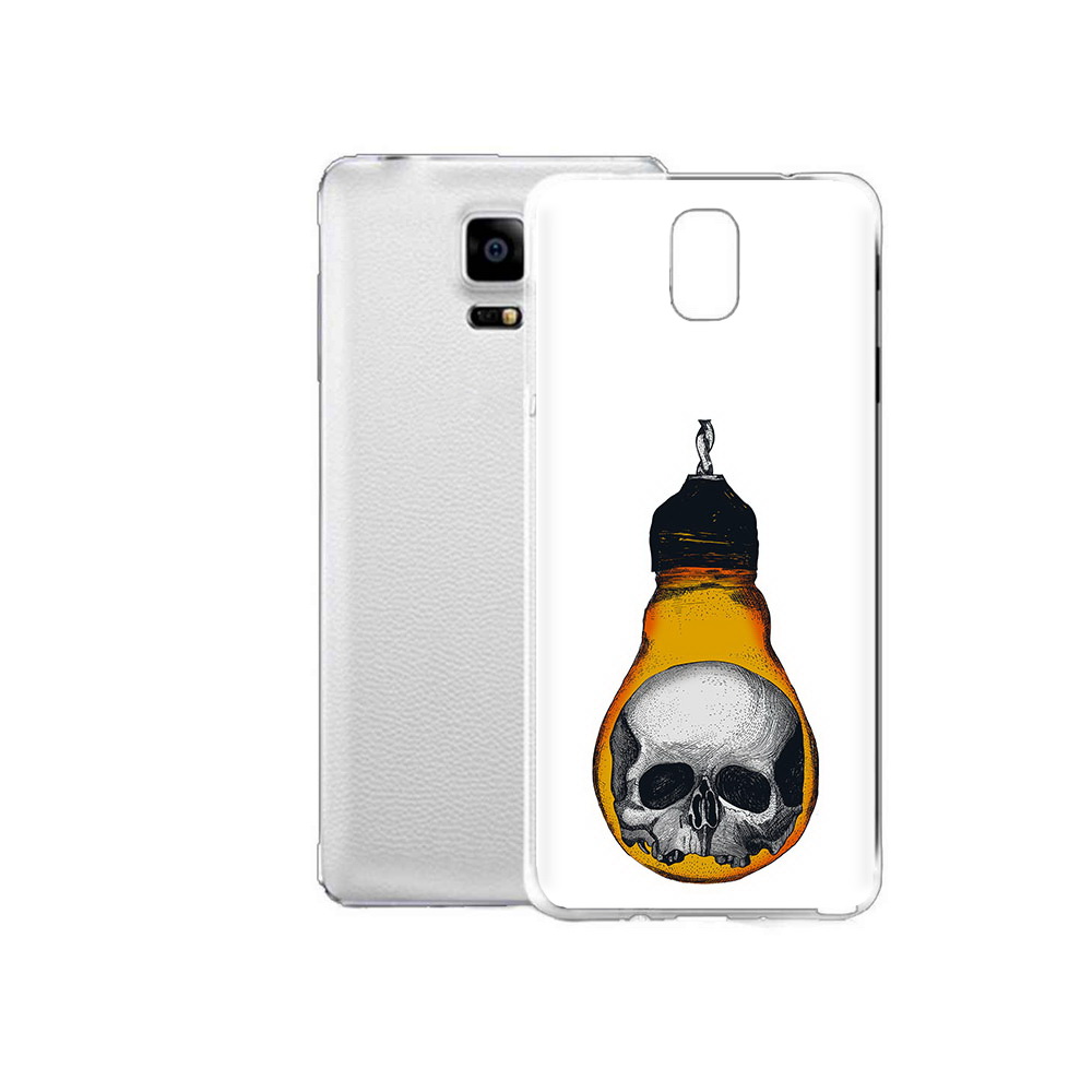 

Чехол MyPads Tocco для Samsung Galaxy Note Edge череп в лампочке (PT11952.563.676), Прозрачный, Tocco