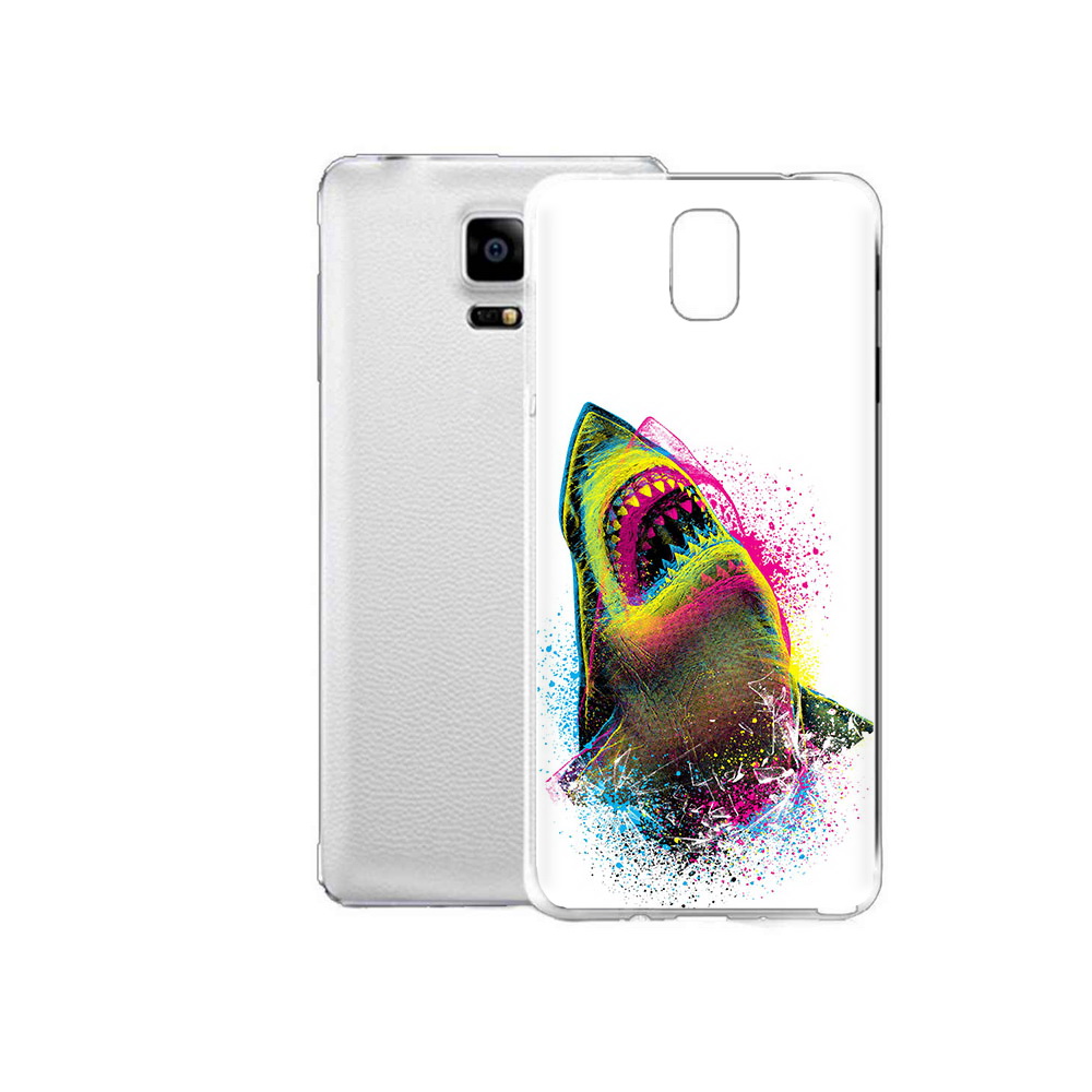 

Чехол MyPads Tocco для Samsung Galaxy Note Edge челюсти-2 (PT11952.563.674), Прозрачный, Tocco