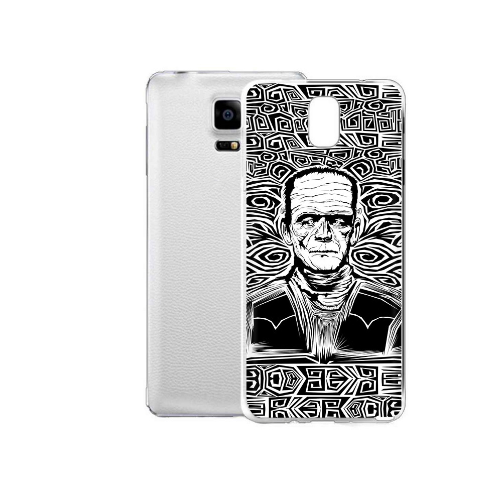 

Чехол MyPads Tocco для Samsung Galaxy Note Edge франкенштейн черно белый (PT11952.563.661), Прозрачный, Tocco