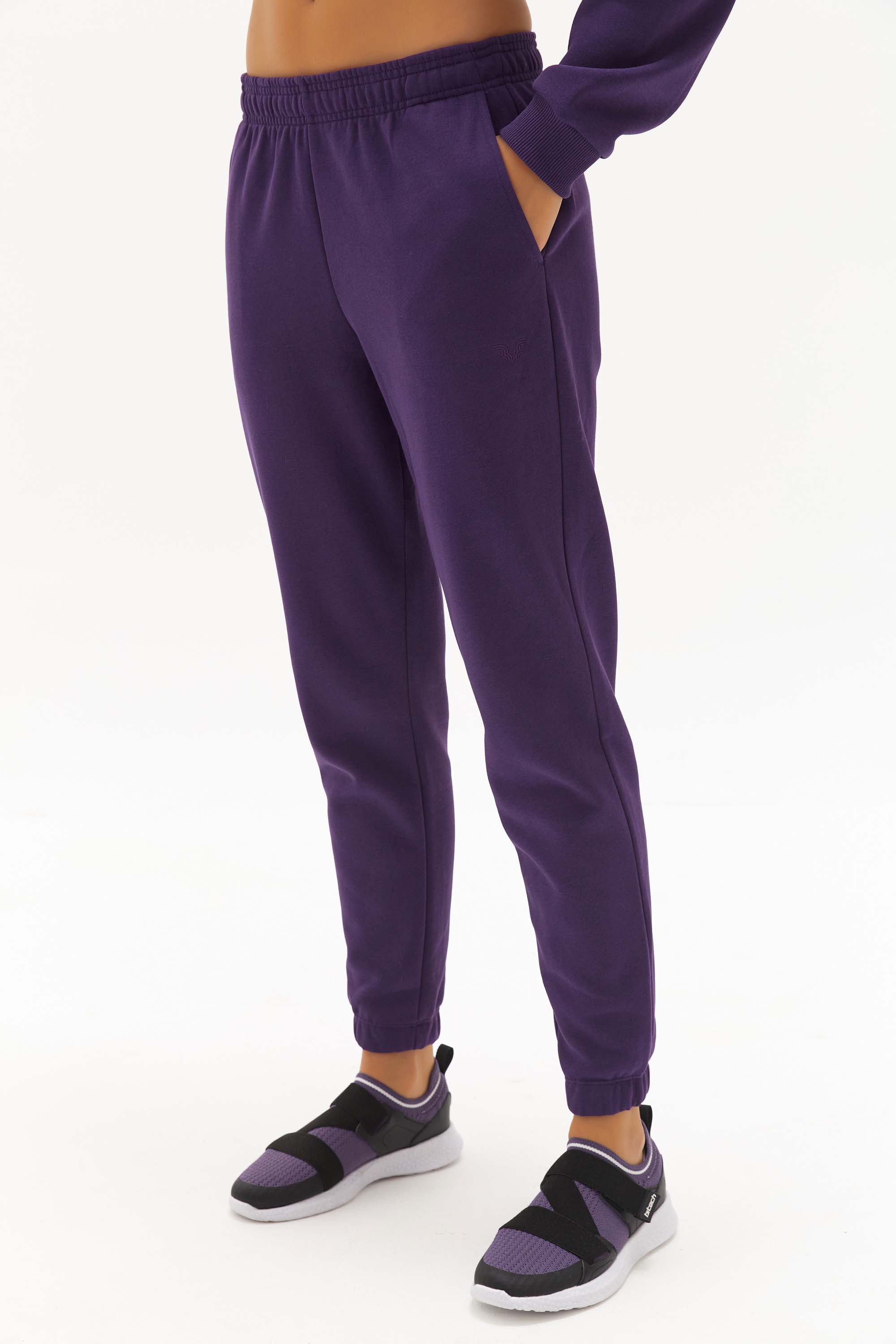

Спортивные брюки женские Bilcee TB22WL05W0439-1-1812 фиолетовые 2XL, TB22WL05W0439-1-1812