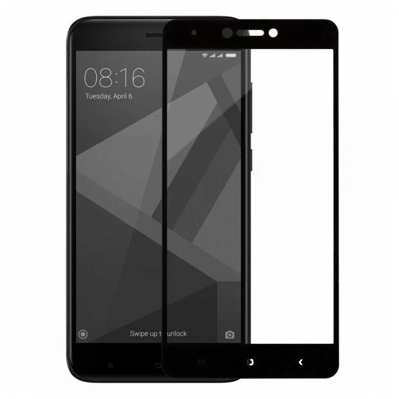

Защитное стекло для Xiaomi Redmi Note 4 полное покрытие, черный