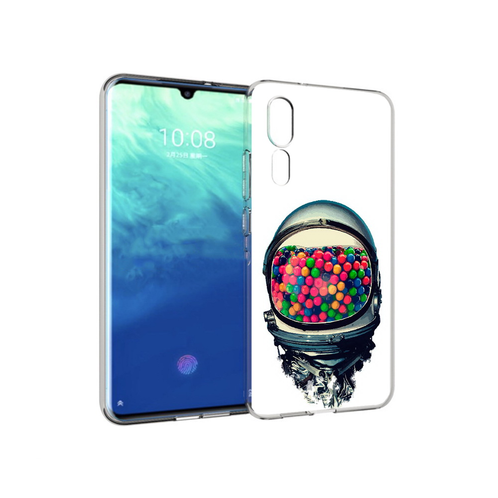 Чехол MyPads Tocco для ZTE Axon 10 Pro шлем космонавта (PT134302.444.700)