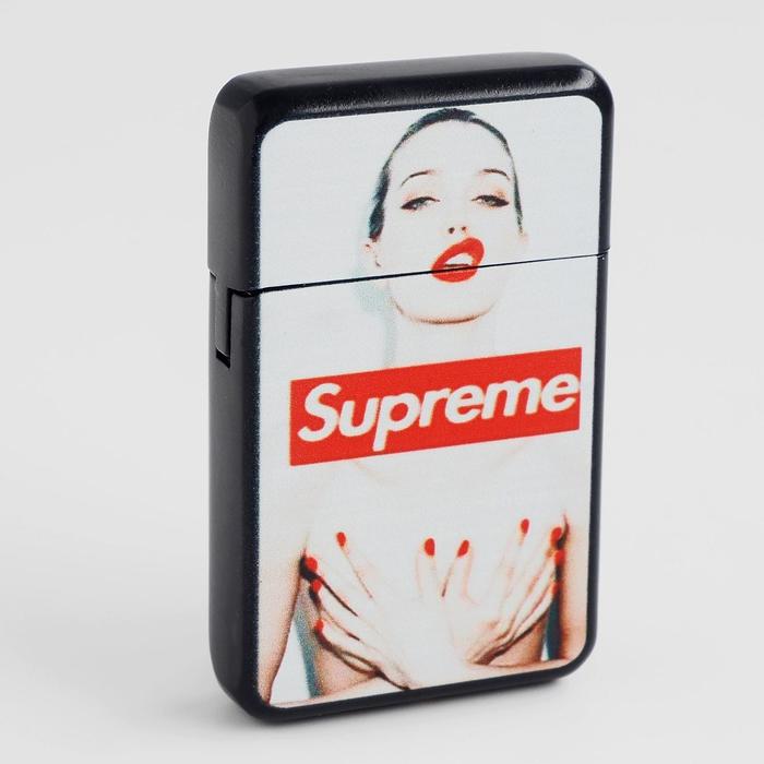 

Зажигалка газовая "Supreme", пьезо, 1 х 3.5 х 5.8 см, Черный, Supreme