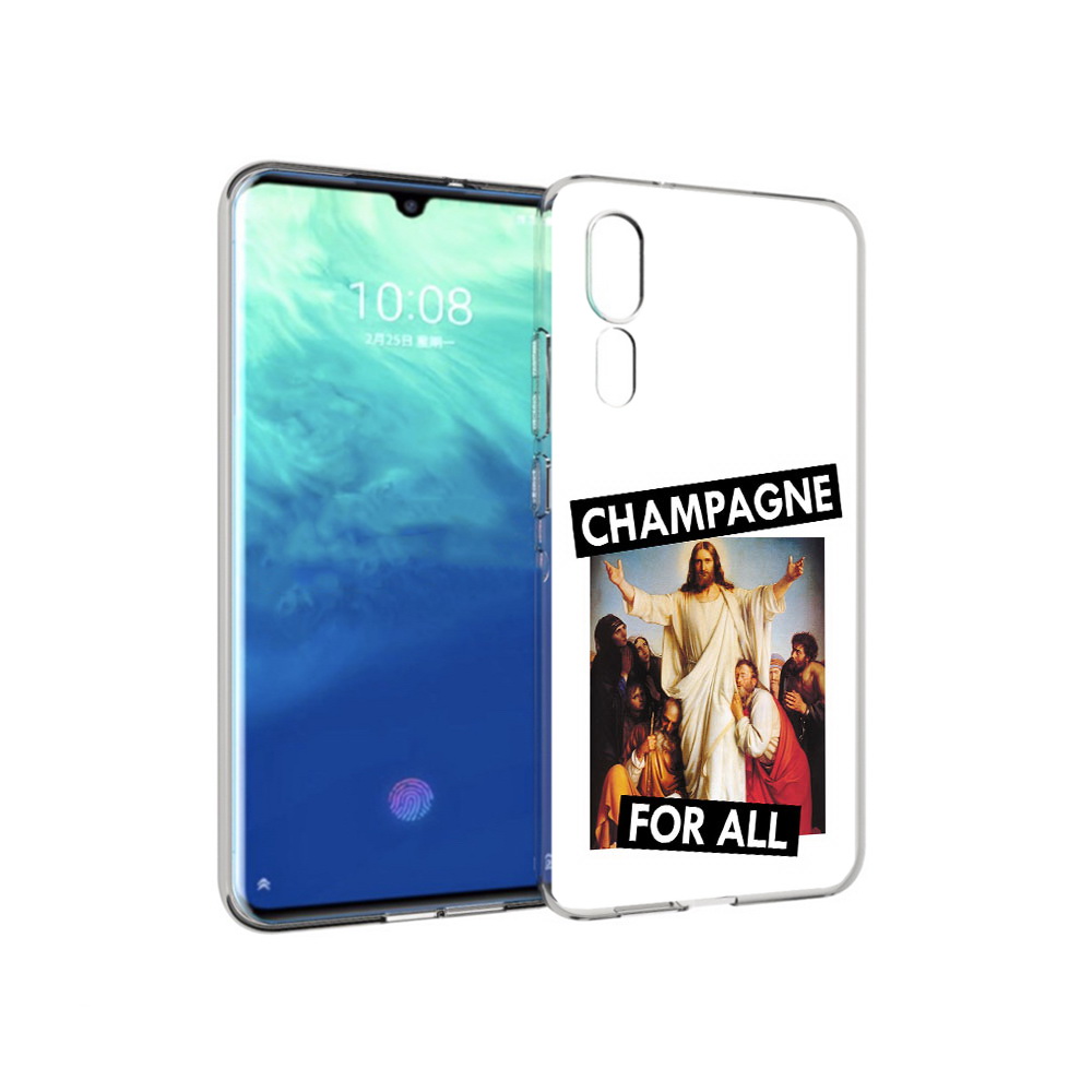 

Чехол MyPads Tocco для ZTE Axon 10 Pro шампанское (PT134302.444.697), Прозрачный, Tocco