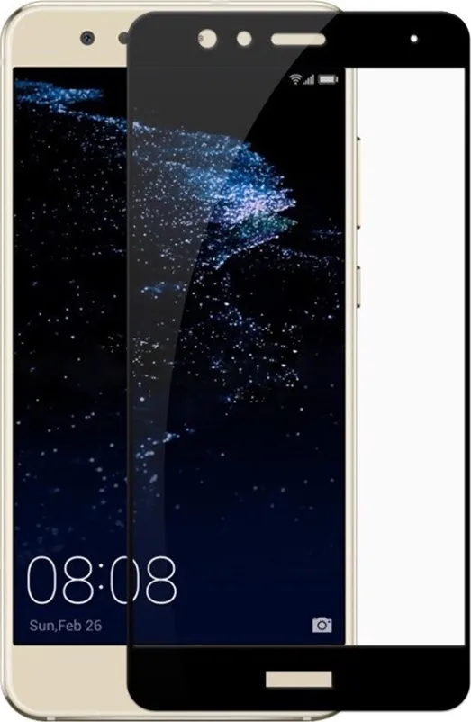

Защитное стекло для Huawei P10 Lite полное покрытие, черный