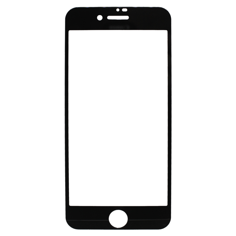 

Защитное стекло для Apple iPhone 7 полное покрытие, тонкое, черный