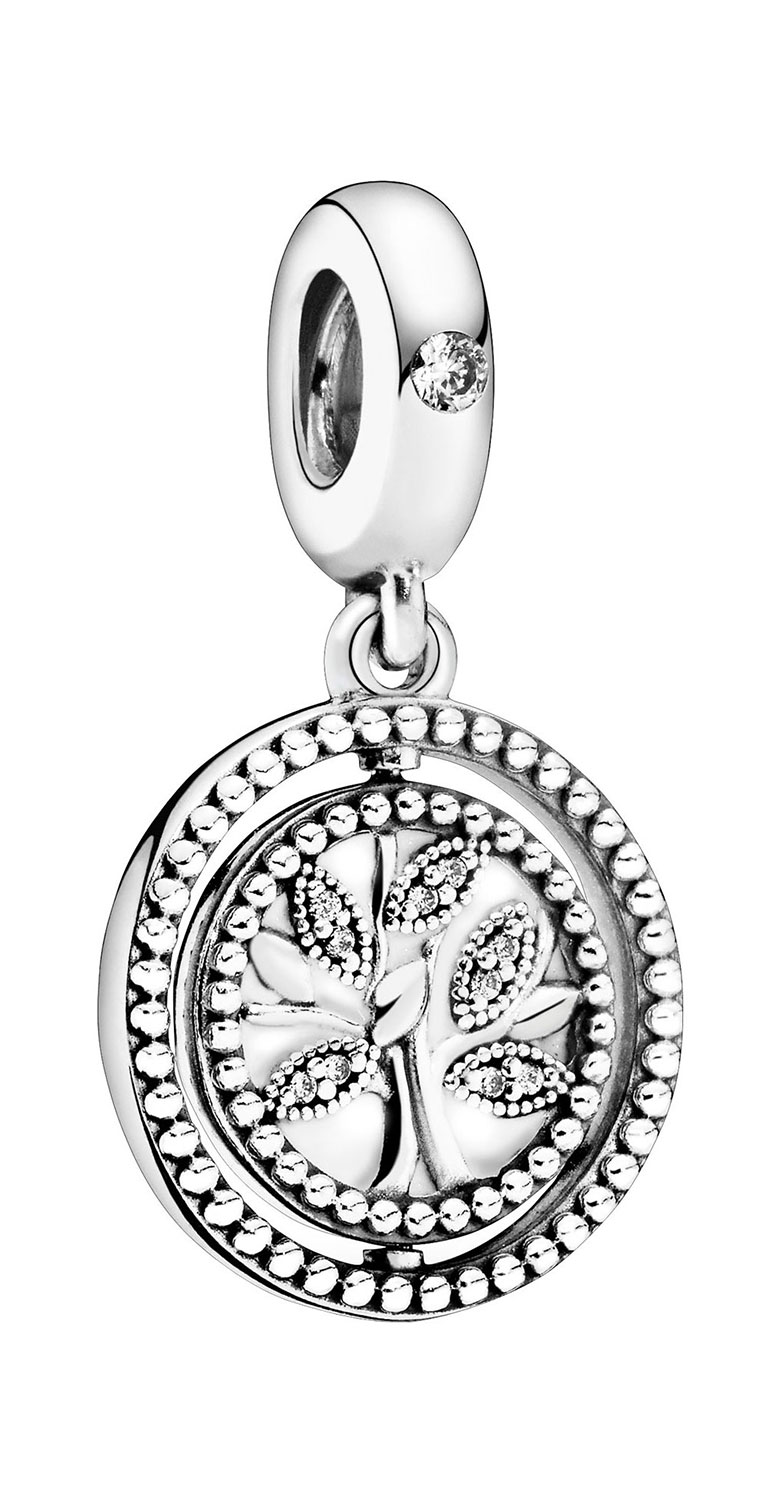 

Шарм из серебра с фианитом Pandora 797786CZ, 797786CZ