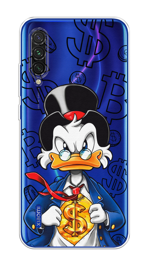 

Чехол на Xiaomi Mi CC9E/Mi A3 "Scrooge Goldman", Черный;белый;синий, 35950-1