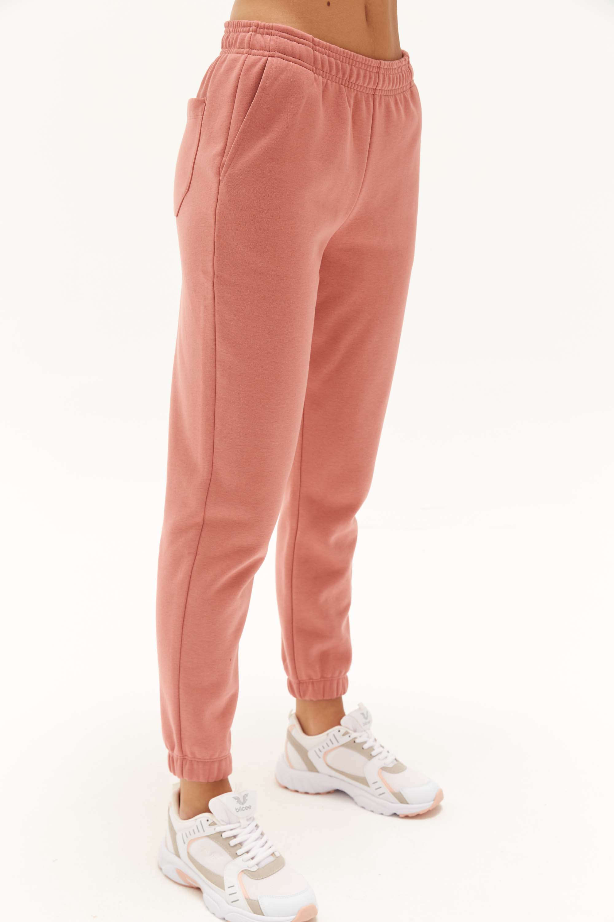

Спортивные брюки женские Bilcee TB22WL05W0439-1-1311 розовые 2XL, TB22WL05W0439-1-1311