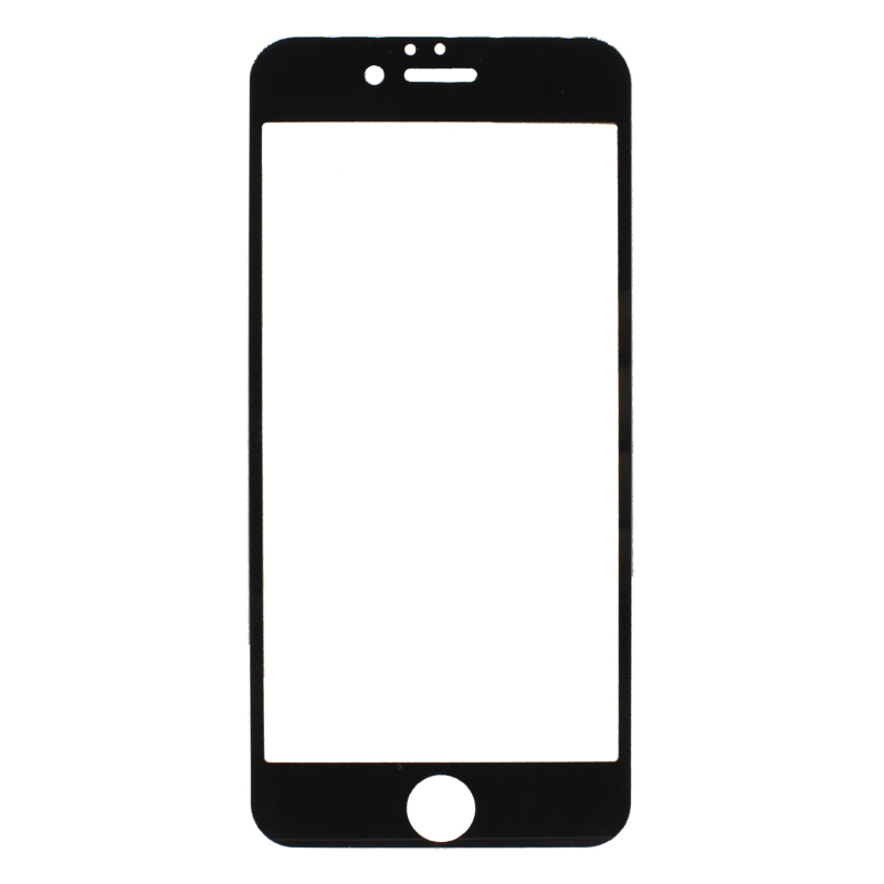 

Защитное стекло BaseMarket для Apple iPhone 6 (с рамкой) (тонкое) (черное)