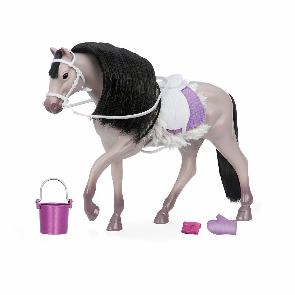 фото Фигурка lori андалузская лошадь серый l38001