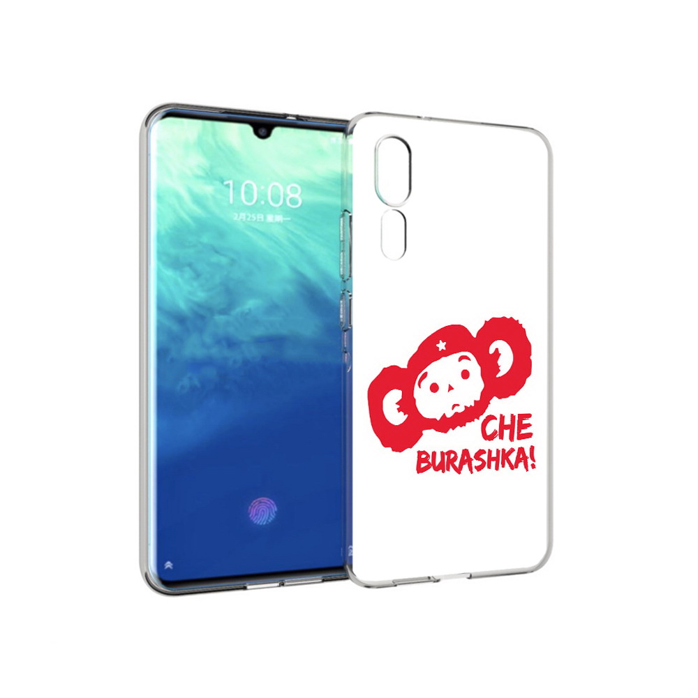 

Чехол MyPads Tocco для ZTE Axon 10 Pro чебурашка (PT134302.444.672), Прозрачный, Tocco