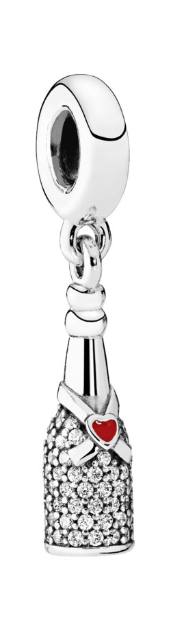 

Шарм из серебра с фианитом Pandora 792152CZ, 792152CZ