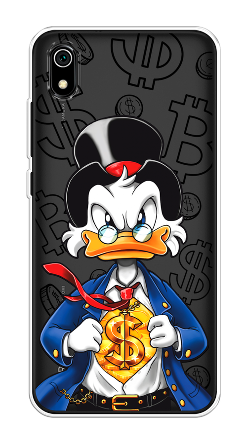 

Чехол на Xiaomi Redmi 7A "Scrooge Goldman", Черный;белый;синий, 35450-1