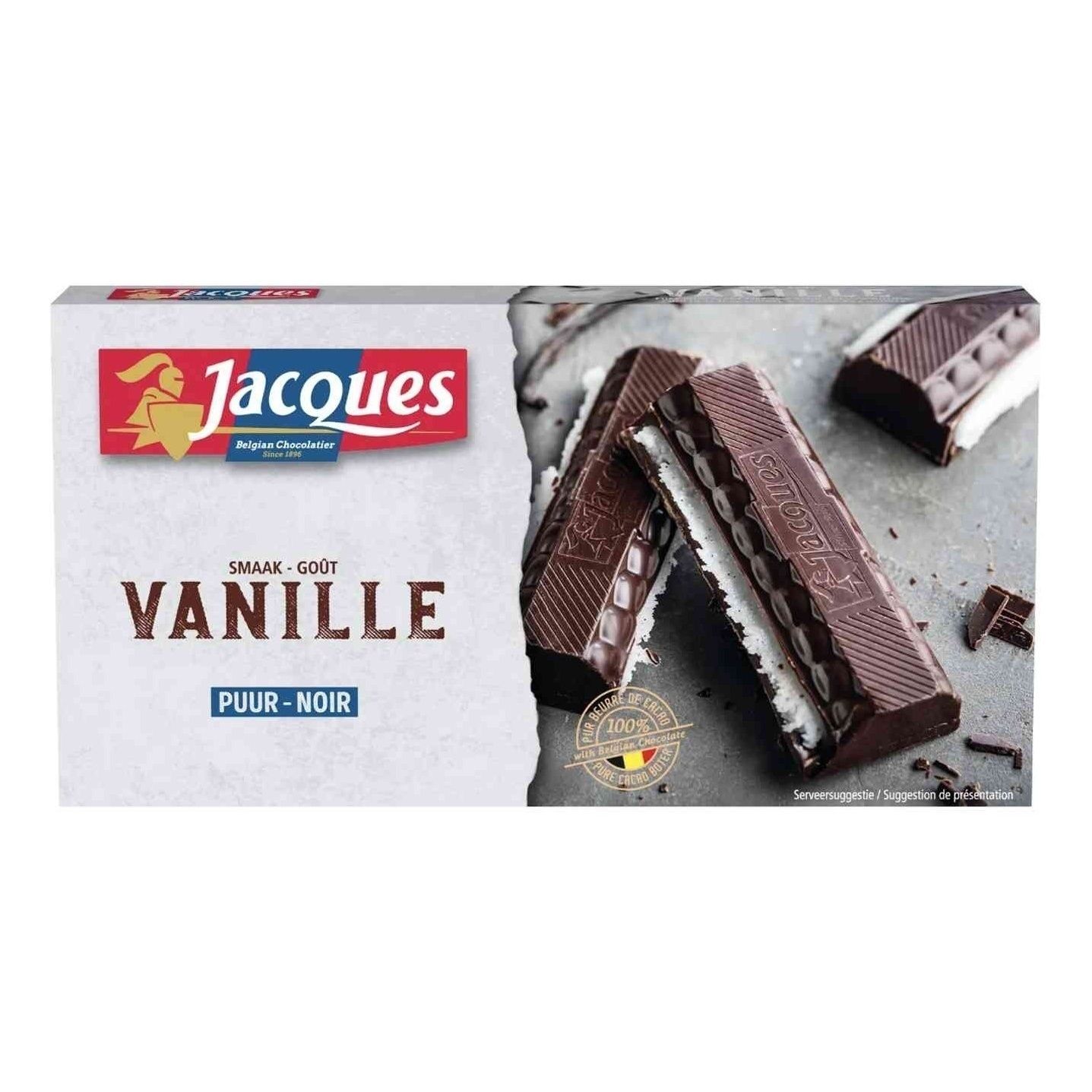 

Шоколад Jacques темный с ванильной начинкой 200 г