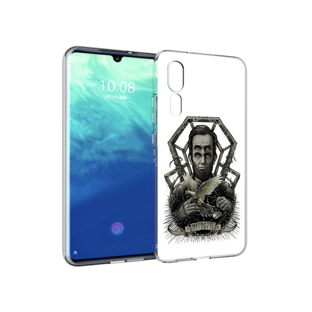 

Чехол MyPads Tocco для ZTE Axon 10 Pro франклин абстракция (PT134302.444.662), Прозрачный, Tocco