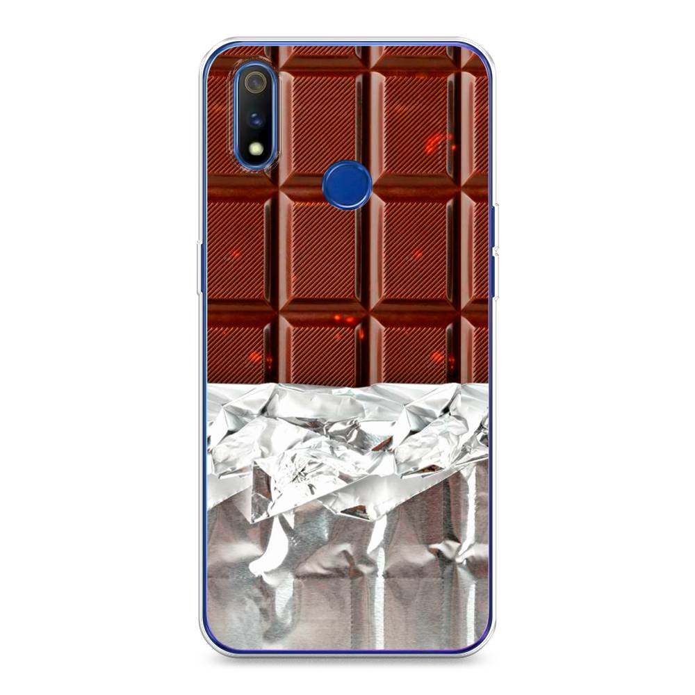 

Чехол на Realme 3 Pro "Шоколад в обертке", Коричневый, 251250-6