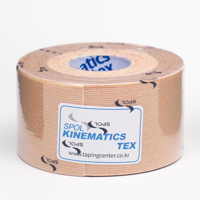 фото Кинезио тейп spol tape корейский, 3.75 см x 5 м, бежевый