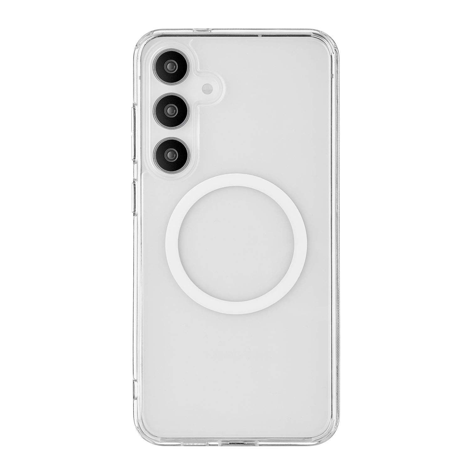 

Чехол защитный uBear Real Mag Case для Samsung Galaxy S24+, со встроенным магнитом, Прозрачный, Real Mag Case S24+