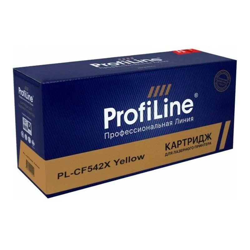 

Картридж для лазерного принтера Profiline PL-CF542X (PL-CF542X) желтый, совместимый, PL-CF542X