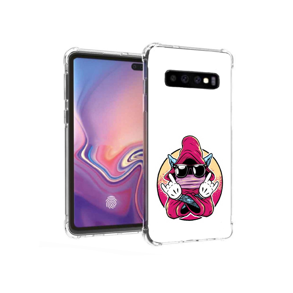 

Чехол MyPads Tocco для Samsung Galaxy S10+ йоу (PT125670.500.382), Прозрачный, Tocco