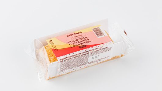 

Пирожное Наполеон с малиной 110 г