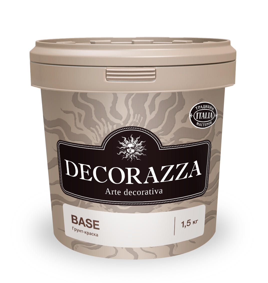 Краска Decorazza b1, грунтовая, 900 мл