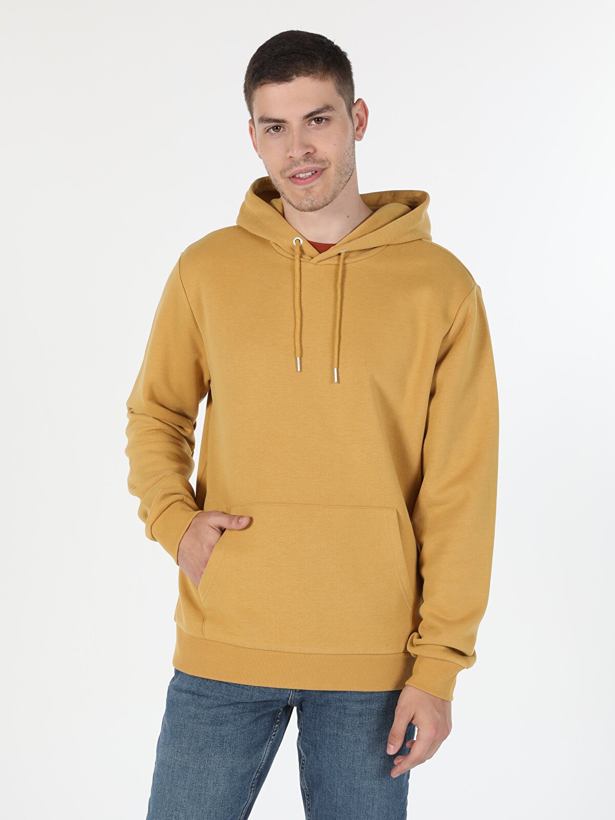 

Худи мужское Colin's CL1059712_Q1.V1 желтое XL, Желтый, CL1059712_Q1.V1