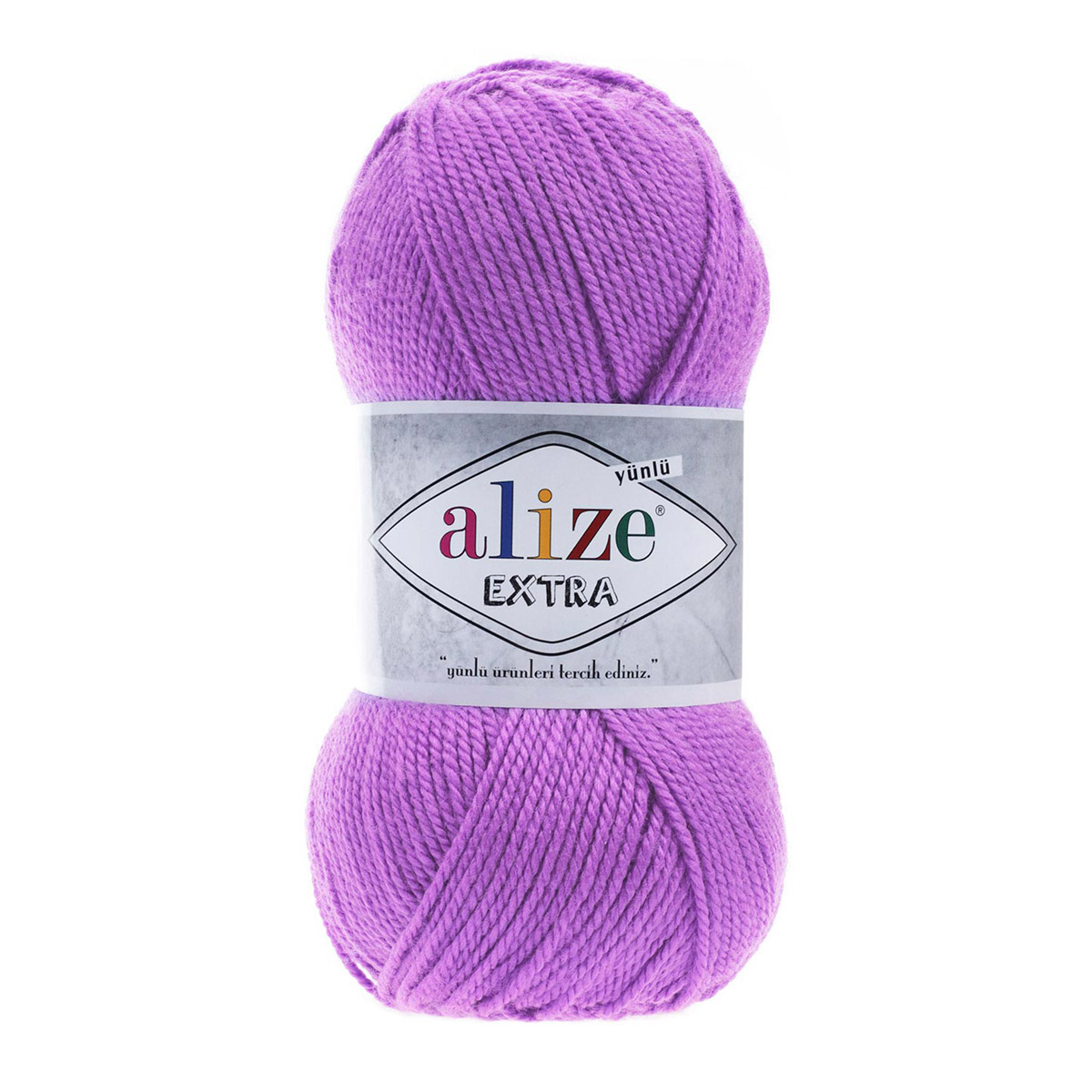 

Пряжа ALIZE 'Extra' 100 г, 220 м (100% Aкрил) (247 сиреневый), 5 мотков