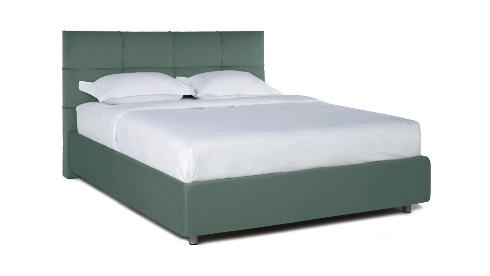 

Кровать Аскона с ПМ ELISA Тк. Sky Velvet 43 180х200, Зеленый, ELISA