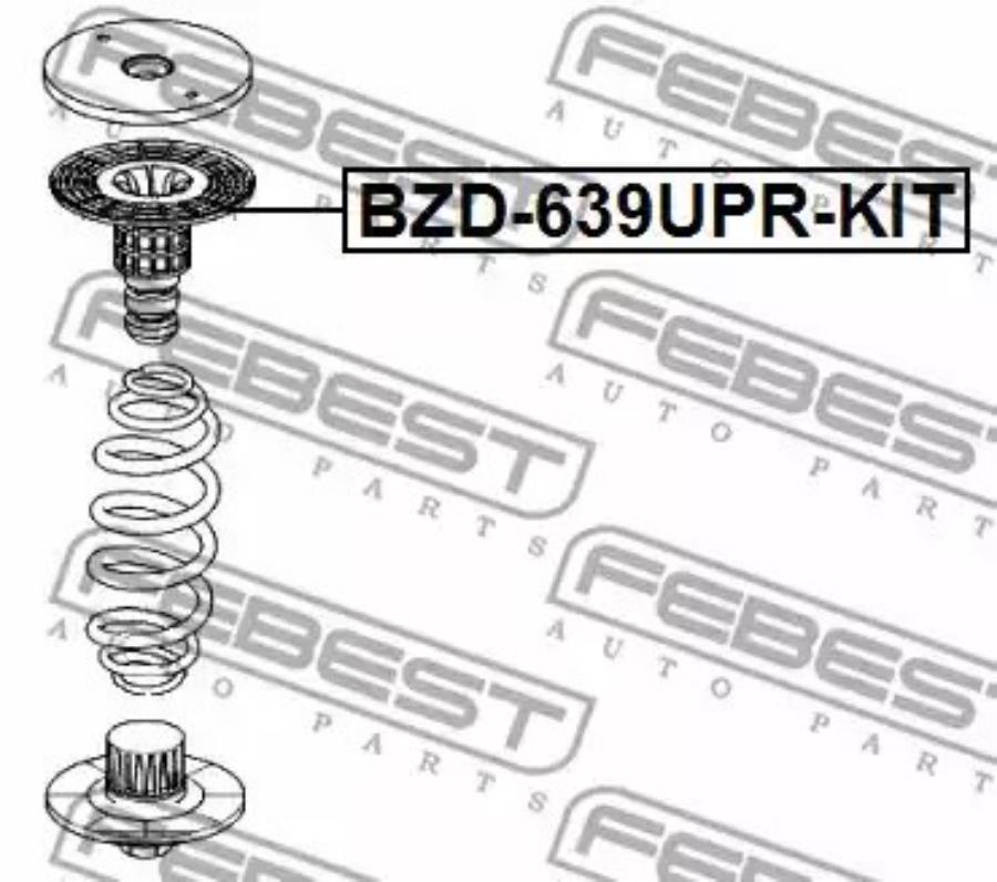 

FEBEST Отбойник зад.аморт.MERCEDES VITOVIANO 2003-2014 FEBEST BZD-639UPR-KIT