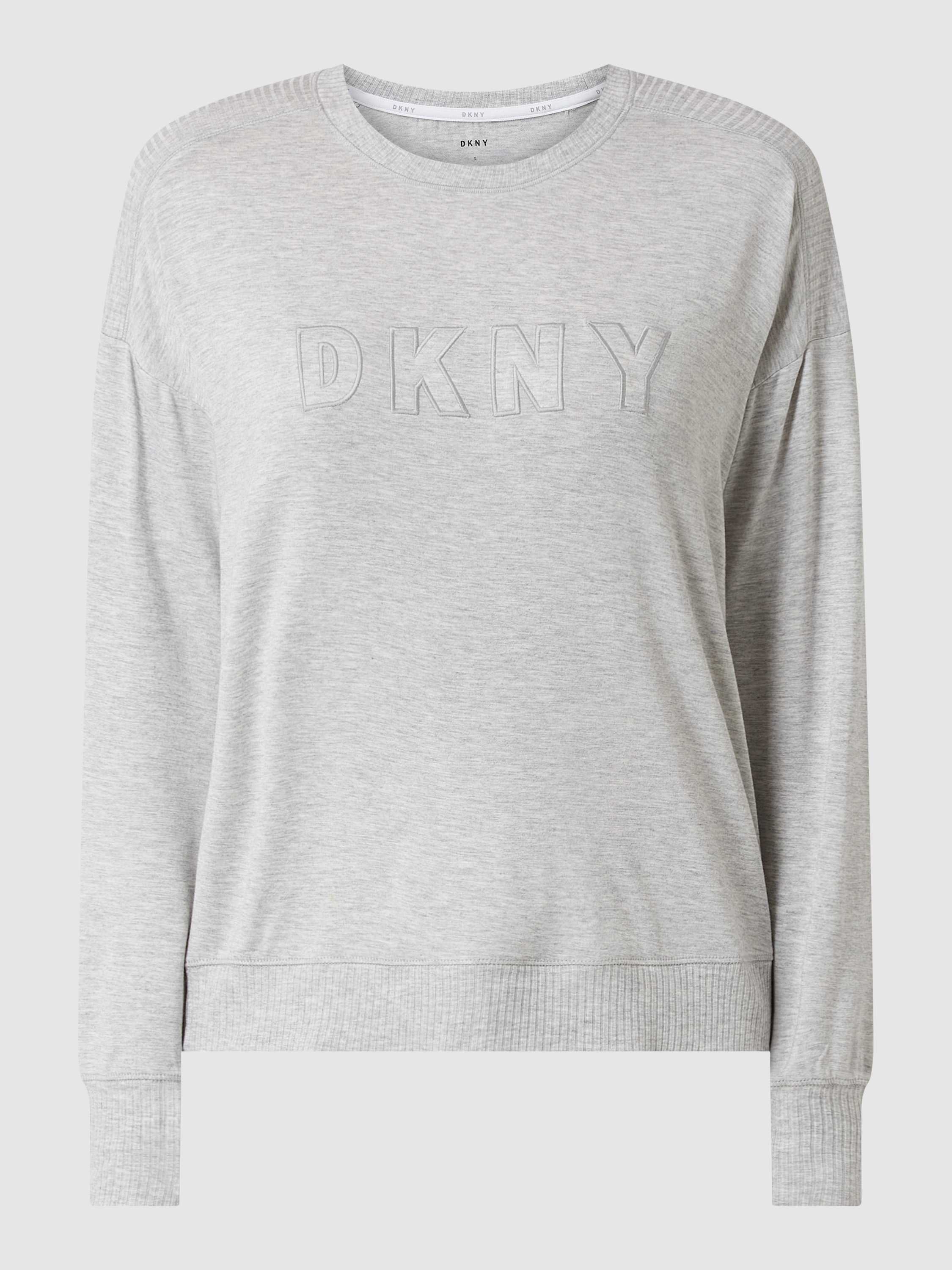 Свитшот домашний женская DKNY 1120431 серая XL (доставка из-за рубежа)