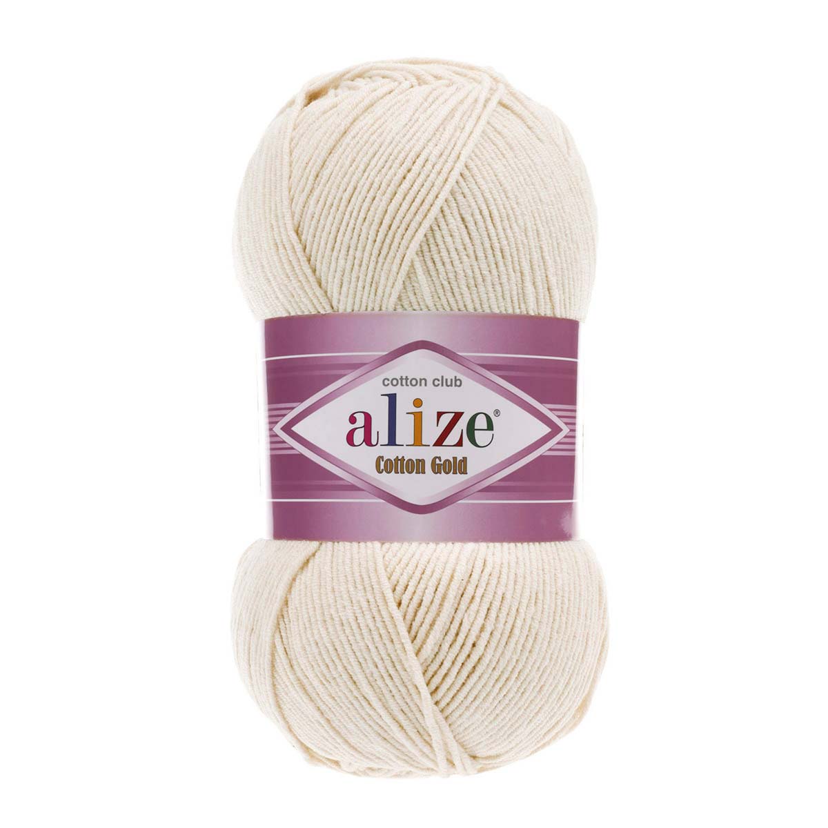 фото Пряжа alize 'cotton gold' 100 г, 330 м (хлопок, акрил) ту (599 каменный), 5 мотков