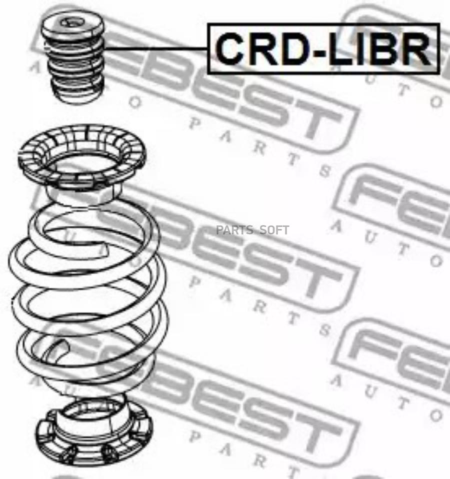 

FEBEST Отбойник зад.аморт.JEEP GRAND CHEROKEE III 2004-2010 FEBEST CRD-LIBR