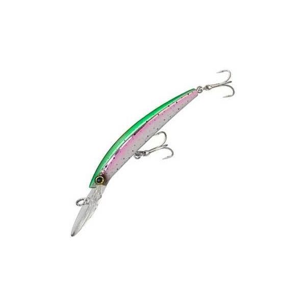 

Воблер R1135 HNM Yo Zuri CRYSTAL MINNOW DEEP DIVER 110F, Зеленый;розовый