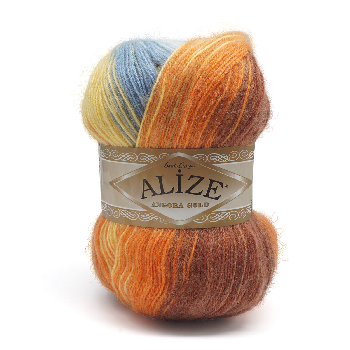 

Пряжа ALIZE Angora Gold Batik 100 г, 550 м (акрил, шерсть) ТУ (7647), 5 мотков