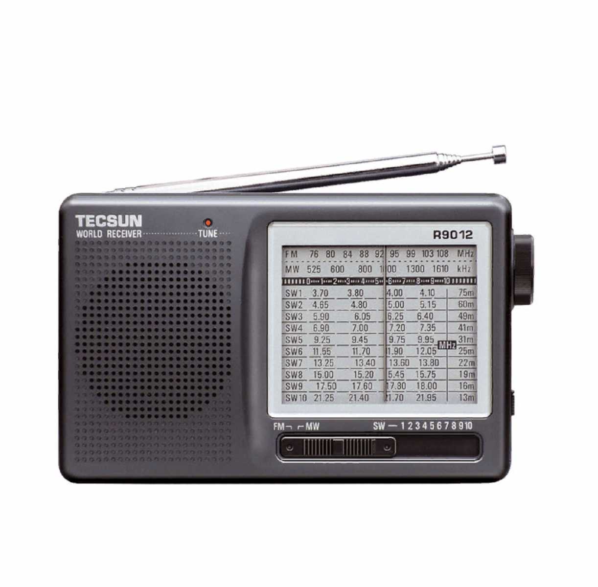 

РАДИОПРИЁМНИК TECSUN R-9012 FM/AM/SW 12 диапазонов, Зеленый, Экономичный надежный аналоговый высокочувствительный портативный коротковолновый РАДИОПРИЁМНИК TECSUN R-9012 FM/AM/SW 12 диапазонов